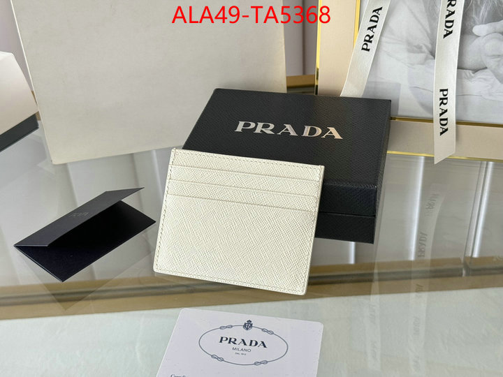 Prada Bags(TOP)-Wallet high quality replica ID: TA5368 $: 49USD,