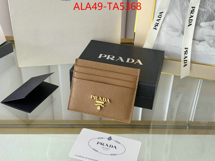 Prada Bags(TOP)-Wallet high quality replica ID: TA5368 $: 49USD,