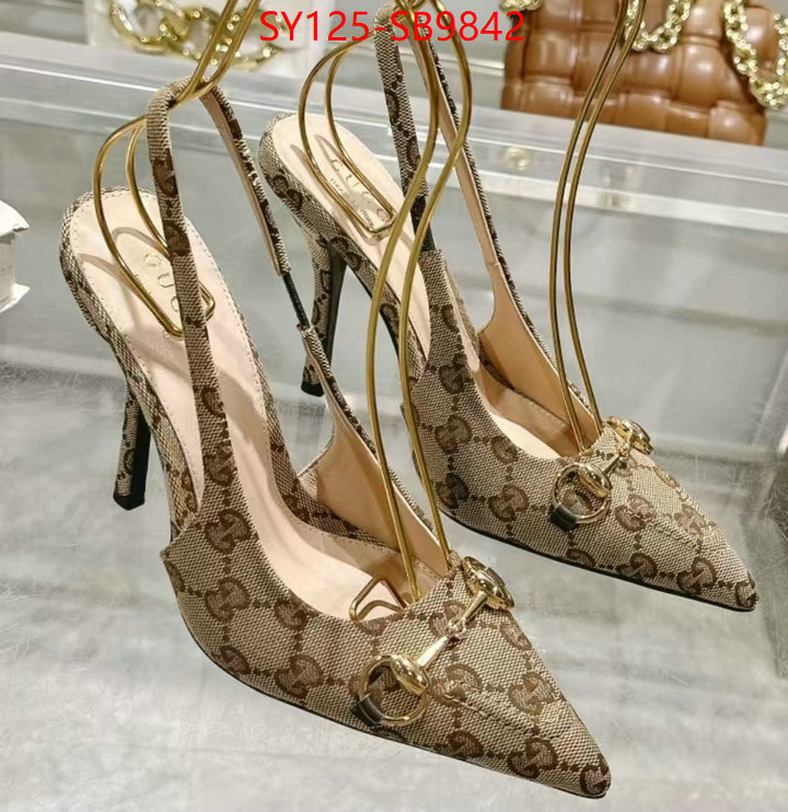 Women Shoes-Gucci high quality replica designer ID: SB9842 $: 125USD