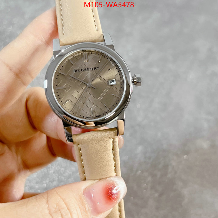 Watch(4A)-Burberry replica designer ID: WA5478 $: 105USD