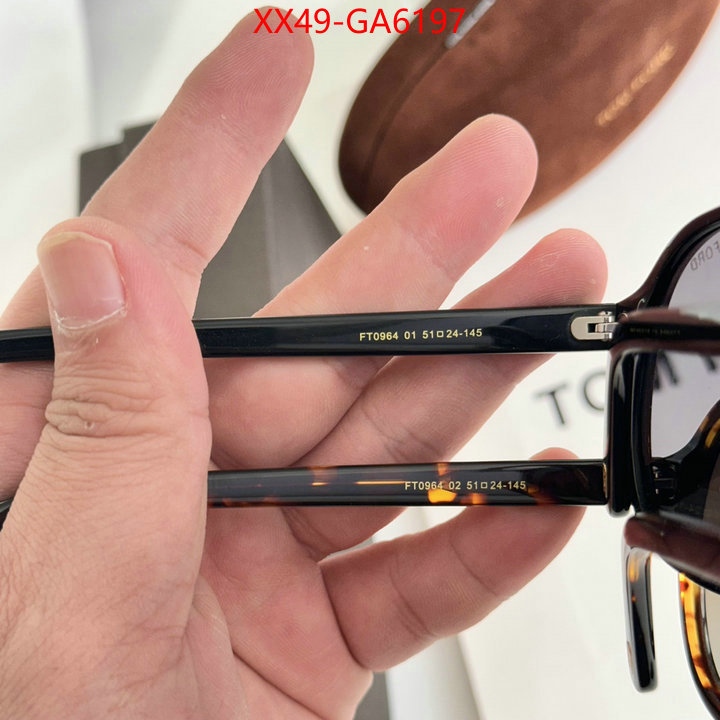 Glasses-Tom Ford best quality fake ID: GA6197 $: 49USD