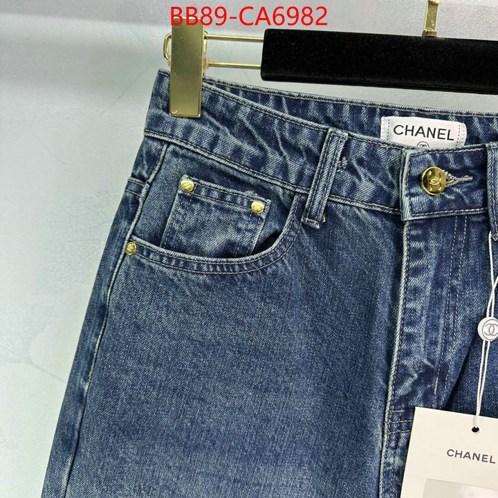 Clothing-Chanel designer fake ID: CA6982 $: 89USD