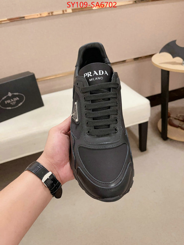 Men shoes-Prada top brands like ID: SA6702 $: 109USD