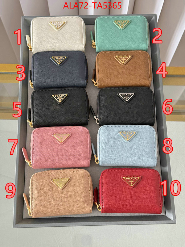 Prada Bags(TOP)-Wallet mirror copy luxury ID: TA5365 $: 72USD,