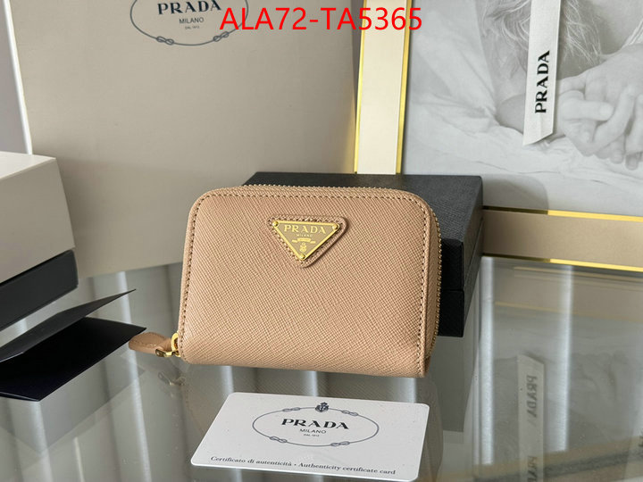 Prada Bags(TOP)-Wallet mirror copy luxury ID: TA5365 $: 72USD,