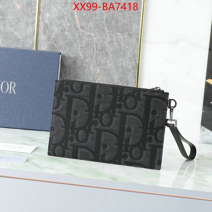 Dior Bags(TOP)-Clutch- what best replica sellers ID: BA7418 $: 99USD,