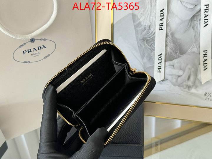 Prada Bags(TOP)-Wallet mirror copy luxury ID: TA5365 $: 72USD,