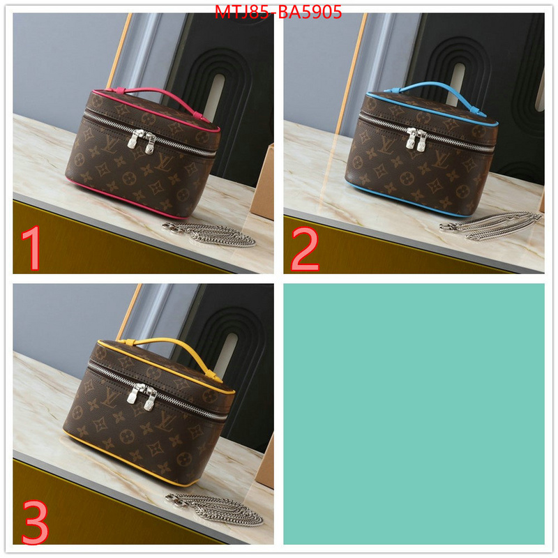 LV Bags(4A)-Vanity Bag- fake aaaaa ID: BA5905 $: 85USD,