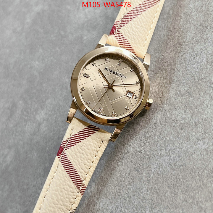 Watch(4A)-Burberry replica designer ID: WA5478 $: 105USD