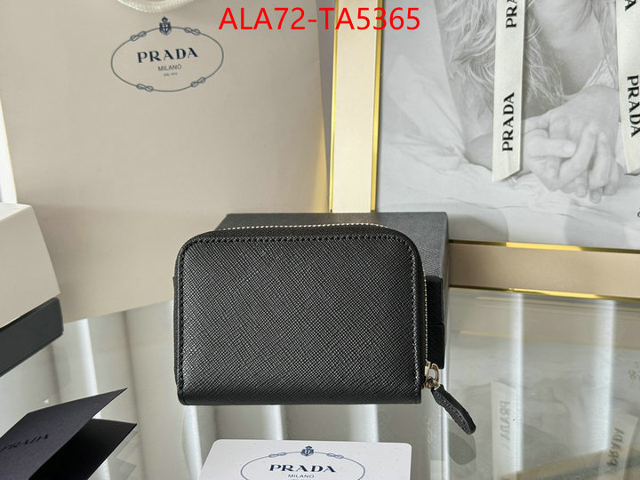 Prada Bags(TOP)-Wallet mirror copy luxury ID: TA5365 $: 72USD,