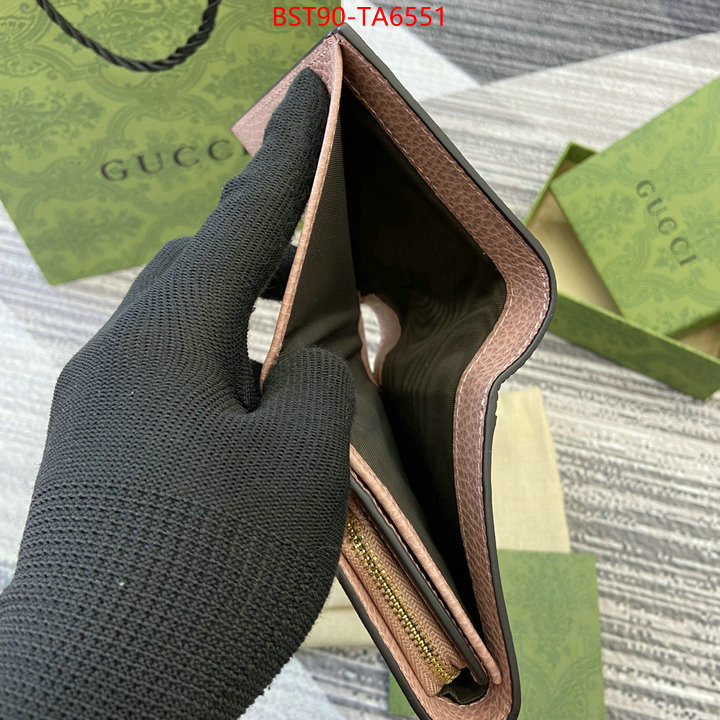 Gucci Bags(TOP)-Wallet- replica 1:1 high quality ID: TA6551 $: 90USD,