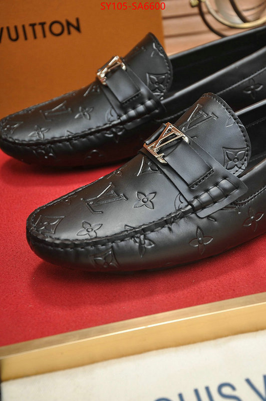 Men Shoes-LV fake aaaaa ID: SA6600 $: 105USD