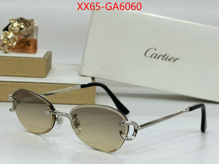 Glasses-Cartier cheap ID: GA6060 $: 65USD