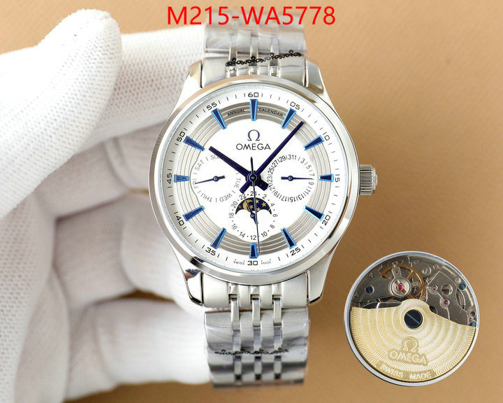 Watch(TOP)-Omega how to buy replcia ID: WA5778 $: 215USD