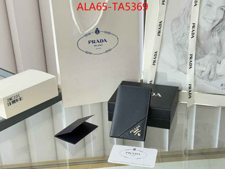 Prada Bags(TOP)-Wallet 2024 aaaaa replica customize ID: TA5369 $: 65USD,