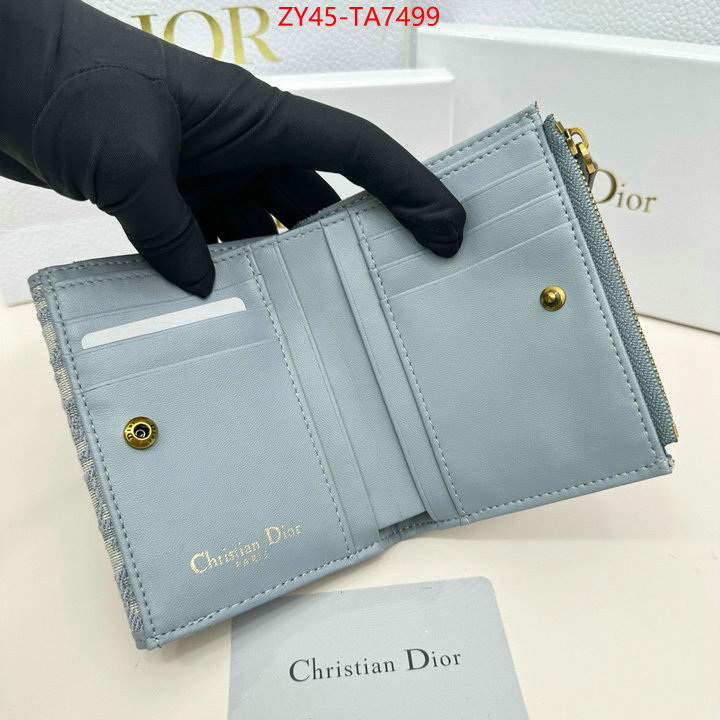 Dior Bags(4A)-Wallet- best ID: TA7499 $: 45USD,