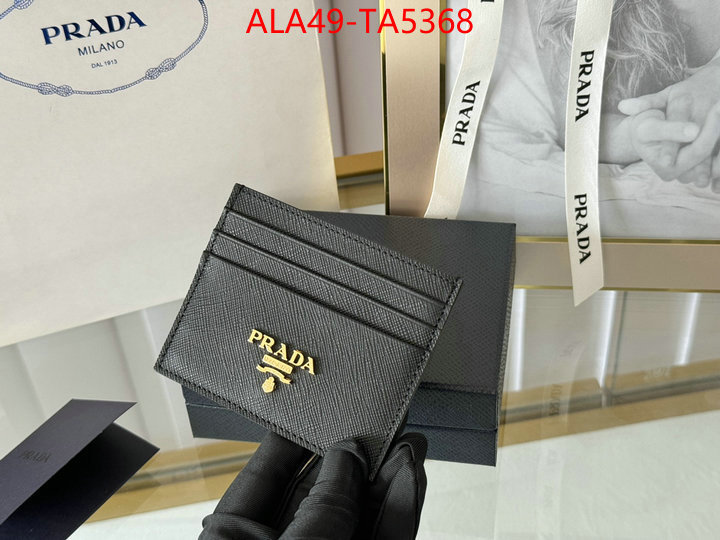 Prada Bags(TOP)-Wallet high quality replica ID: TA5368 $: 49USD,