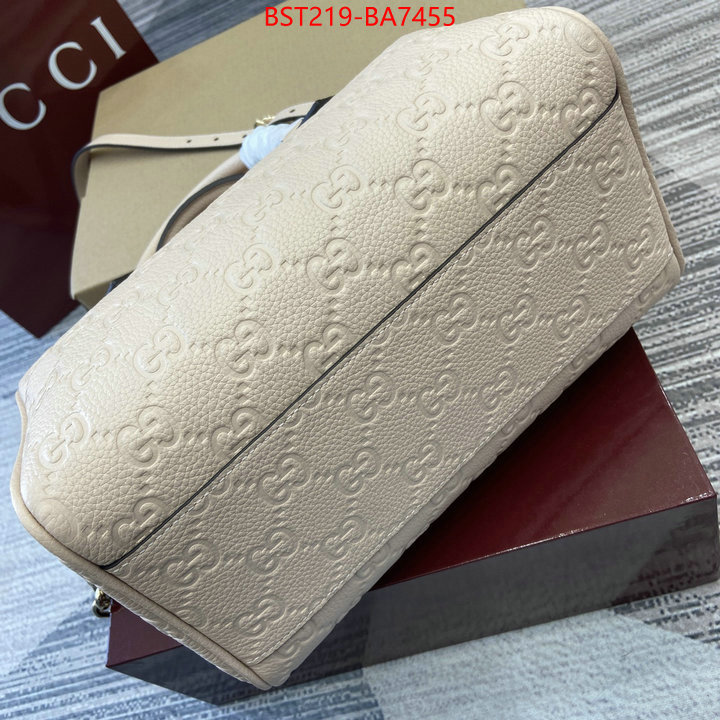 Gucci Bags(TOP)-Handbag- high quality replica ID: BA7455 $: 219USD,