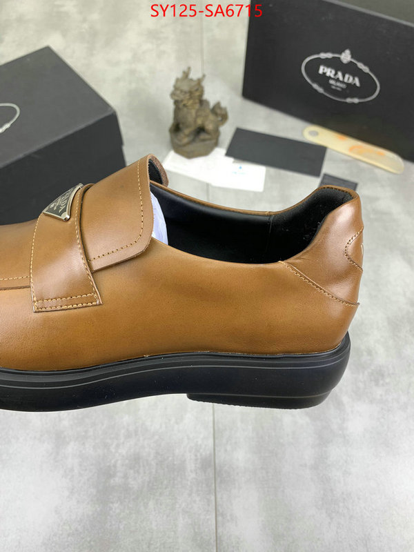 Men shoes-Prada aaaaa+ replica ID: SA6715 $: 125USD