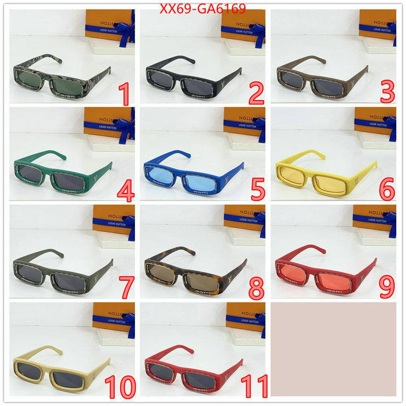 Glasses-LV shop cheap high quality 1:1 replica ID: GA6169 $: 69USD