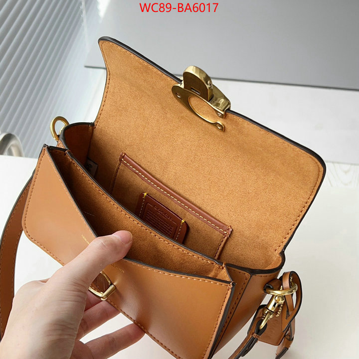 Coach Bags(4A)-Crossbody- best fake ID: BA6017 $: 89USD,