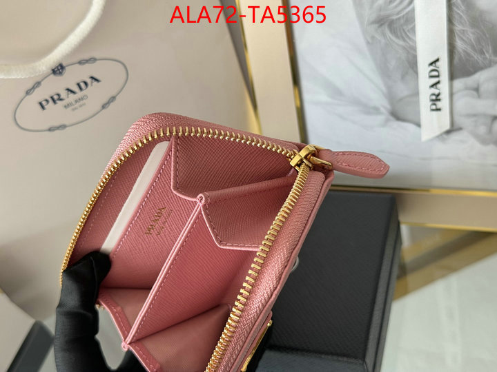 Prada Bags(TOP)-Wallet mirror copy luxury ID: TA5365 $: 72USD,