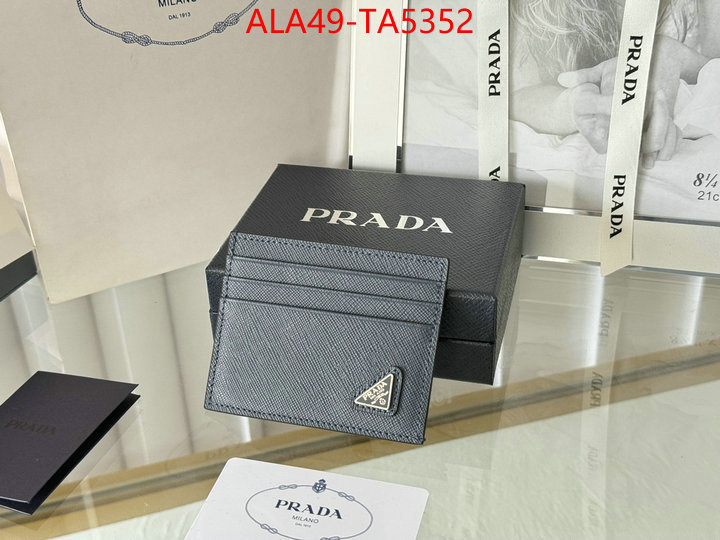 Prada Bags(TOP)-Wallet how to buy replcia ID: TA5352 $:49USD,