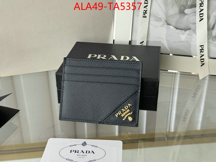 Prada Bags(TOP)-Wallet 7 star collection ID: TA5357 $: 49USD,