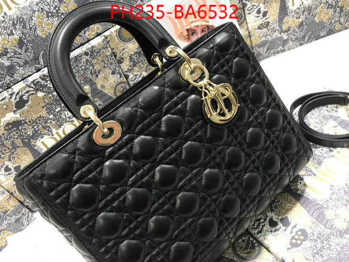 Dior Bags(TOP)-Lady- mirror copy luxury ID: BA6532 $: 235USD,