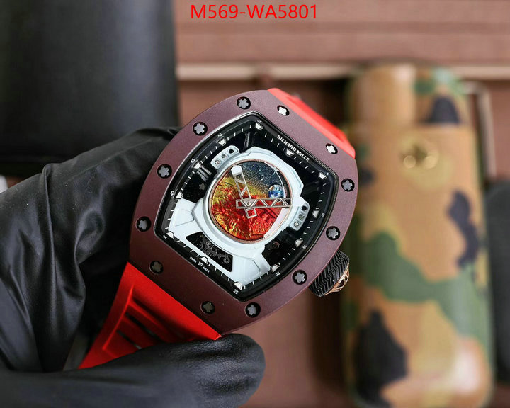 Watch(TOP)-Richard Mille best luxury replica ID: WA5801 $: 569USD