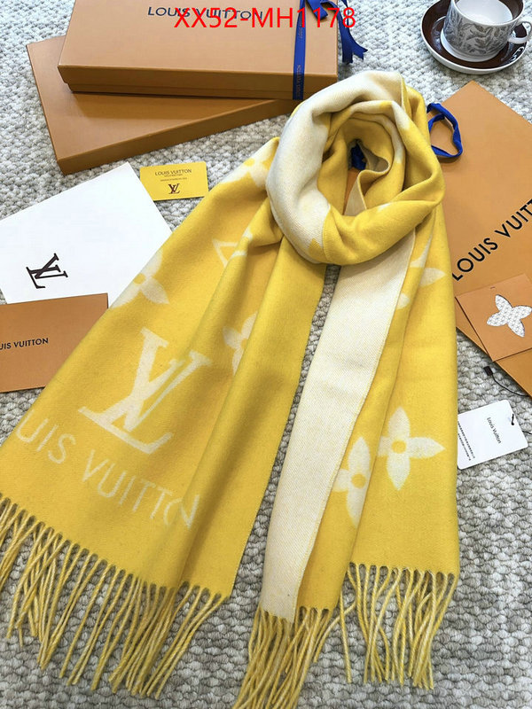 Scarf-LV wholesale 2024 replica ID: MH1178 $: 52USD