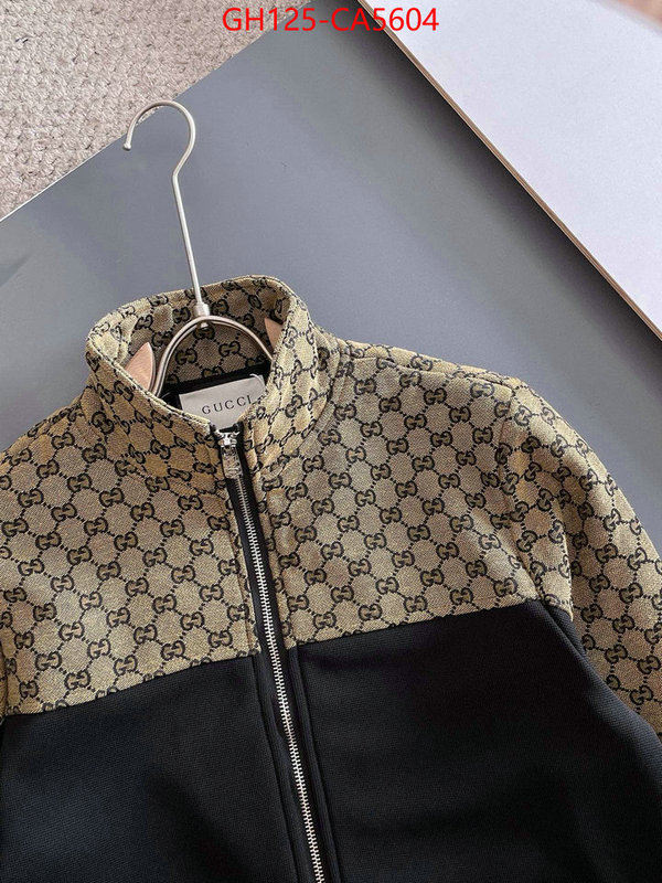 Clothing-Gucci designer wholesale replica ID: CA5604 $: 125USD