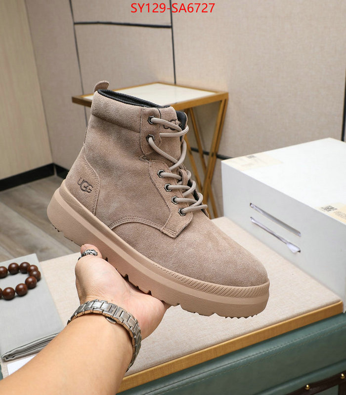 Men Shoes-UGG how to buy replica shop ID: SA6727 $: 129USD