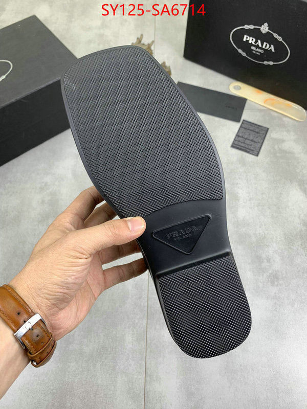 Men shoes-Prada fake cheap best online ID: SA6714 $: 125USD