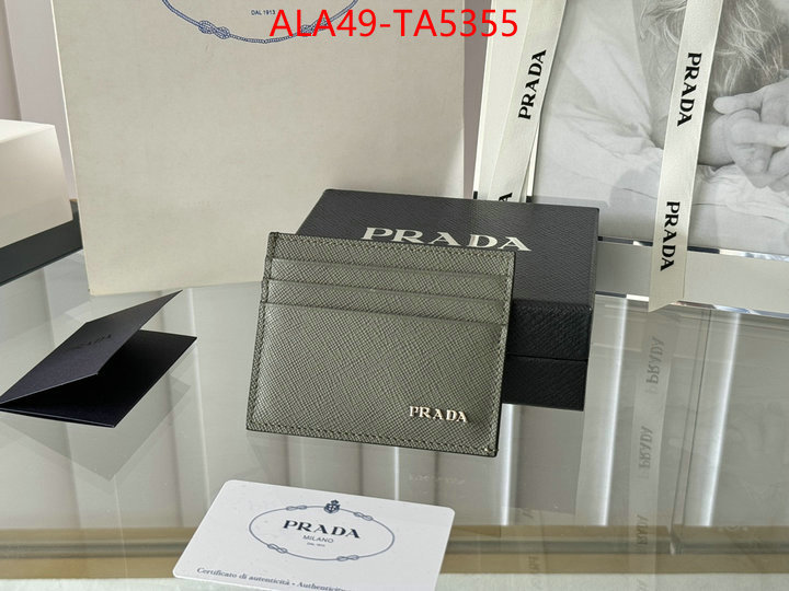 Prada Bags(TOP)-Wallet top brands like ID: TA5355 $: 49USD,