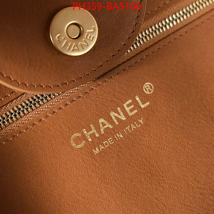 Chanel Bags(TOP)-Handbag- first copy ID: BA5106 $: 359USD,