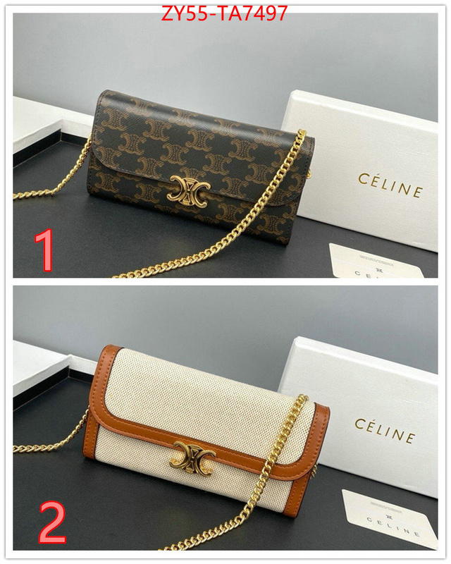 CELINE Bags(4A)-Wallet fashion ID: TA7497 $: 55USD,