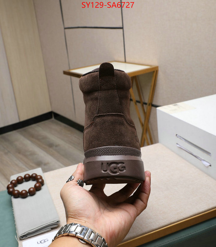 Men Shoes-UGG how to buy replica shop ID: SA6727 $: 129USD