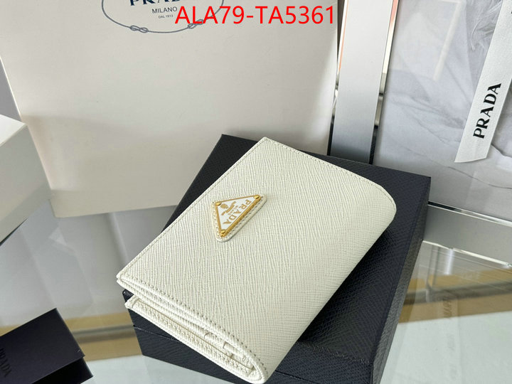 Prada Bags(TOP)-Wallet is it illegal to buy dupe ID: TA5361 $: 79USD,