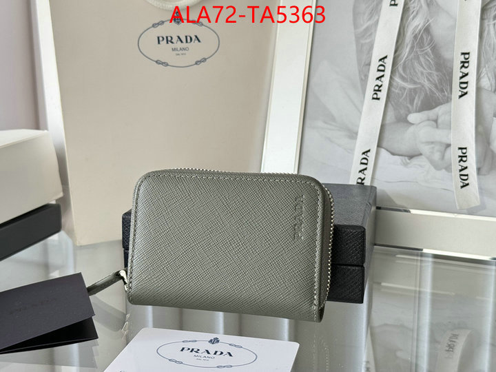 Prada Bags(TOP)-Wallet the most popular ID: TA5363 $: 72USD,