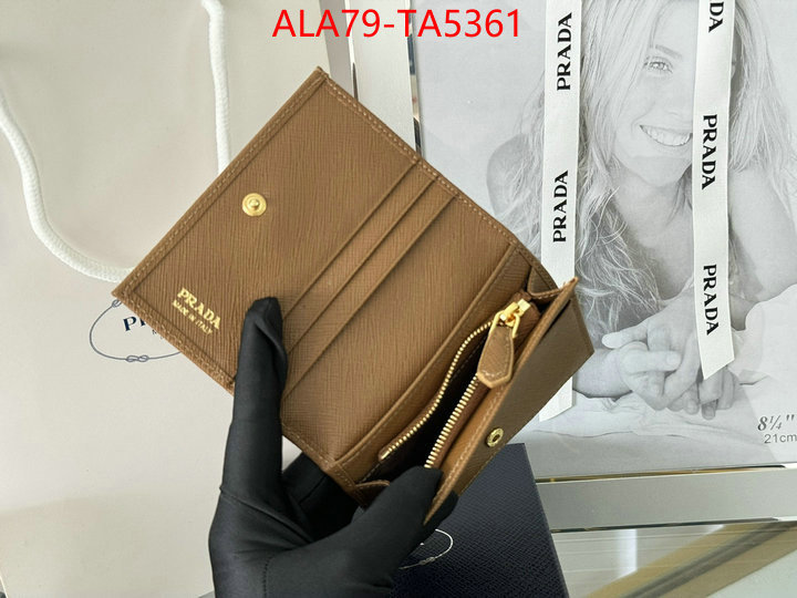 Prada Bags(TOP)-Wallet is it illegal to buy dupe ID: TA5361 $: 79USD,