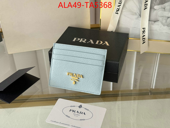 Prada Bags(TOP)-Wallet high quality replica ID: TA5368 $: 49USD,