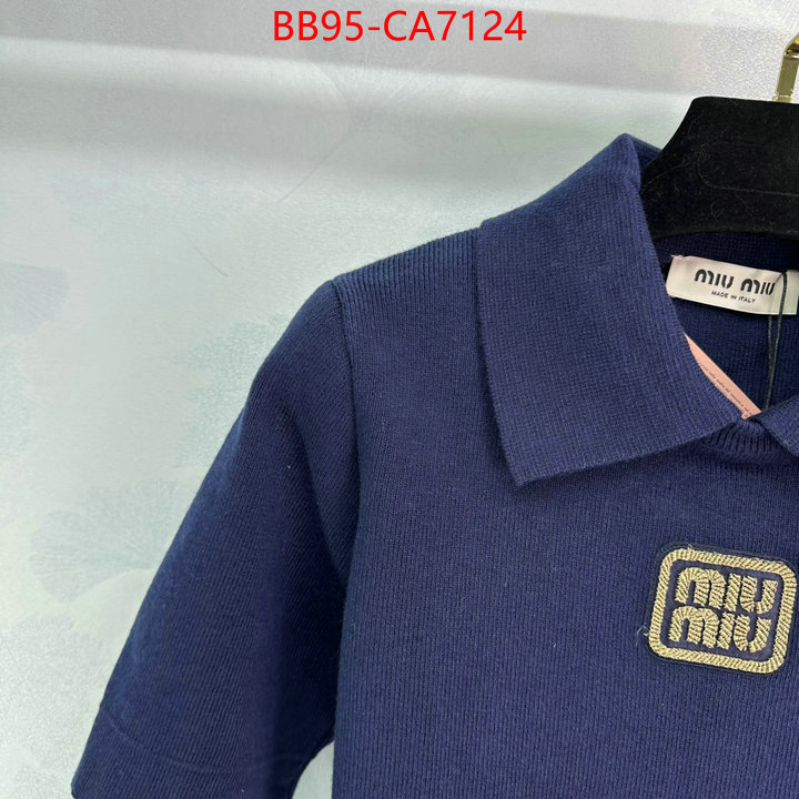 Clothing-MIU MIU sale ID: CA7124 $: 95USD