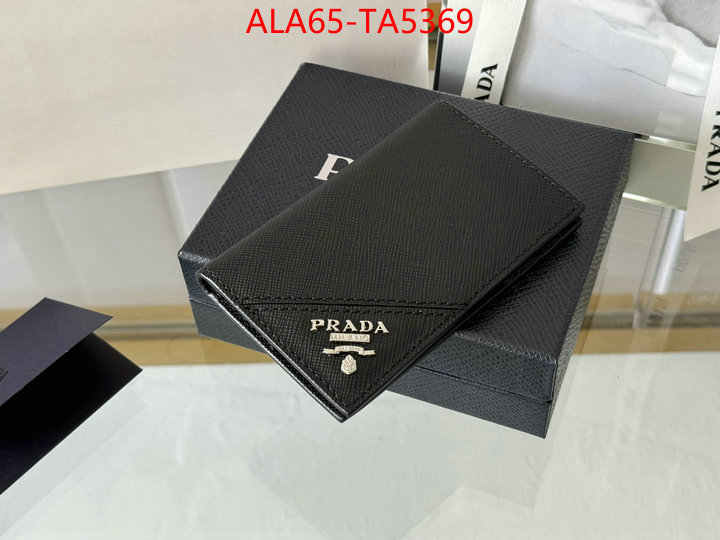 Prada Bags(TOP)-Wallet 2024 aaaaa replica customize ID: TA5369 $: 65USD,