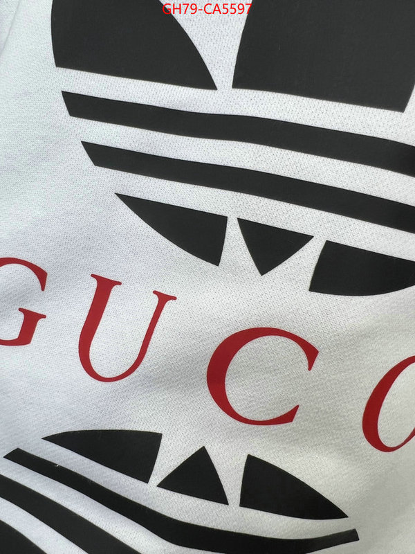 Clothing-Gucci fashion replica ID: CA5597 $: 79USD