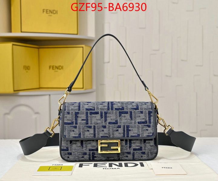 Fendi Bags(4A)-Baguette- cheap wholesale ID: BA6930 $: 95USD,