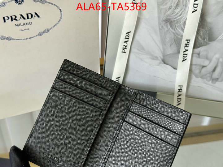 Prada Bags(TOP)-Wallet 2024 aaaaa replica customize ID: TA5369 $: 65USD,