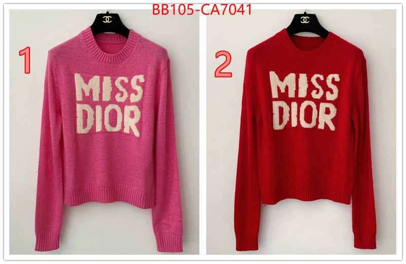 Clothing-Dior best website for replica ID: CA7041 $: 105USD