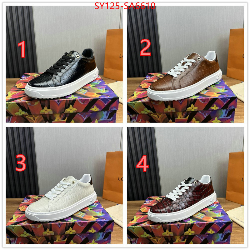 Men Shoes-LV every designer ID: SA6610 $: 125USD