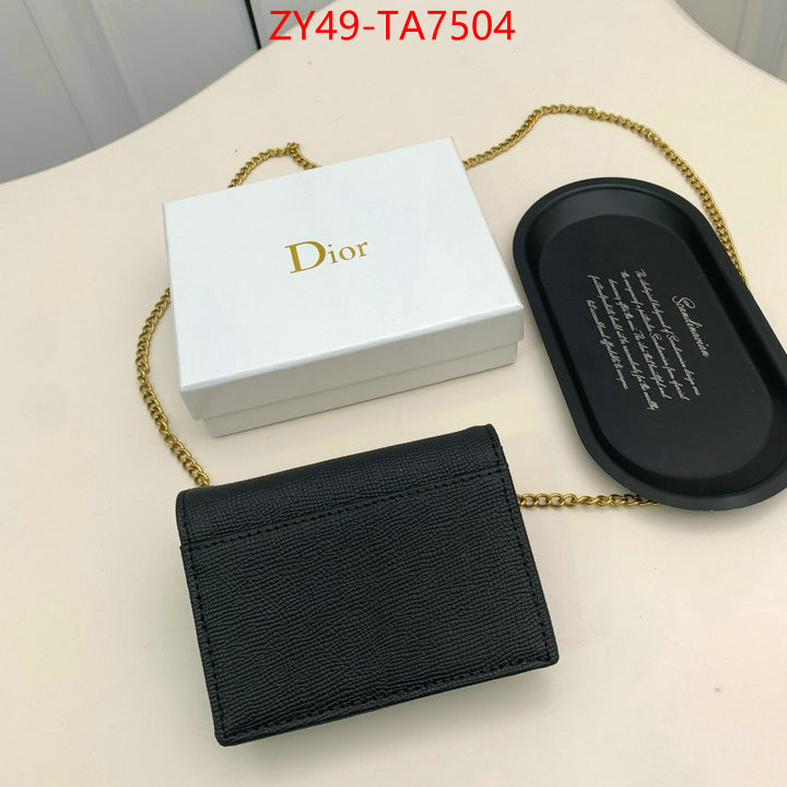 Dior Bags(4A)-Wallet- top quality designer replica ID: TA7504 $: 49USD,